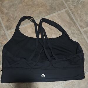 lululemon athletica Midnight Black Sports Bra